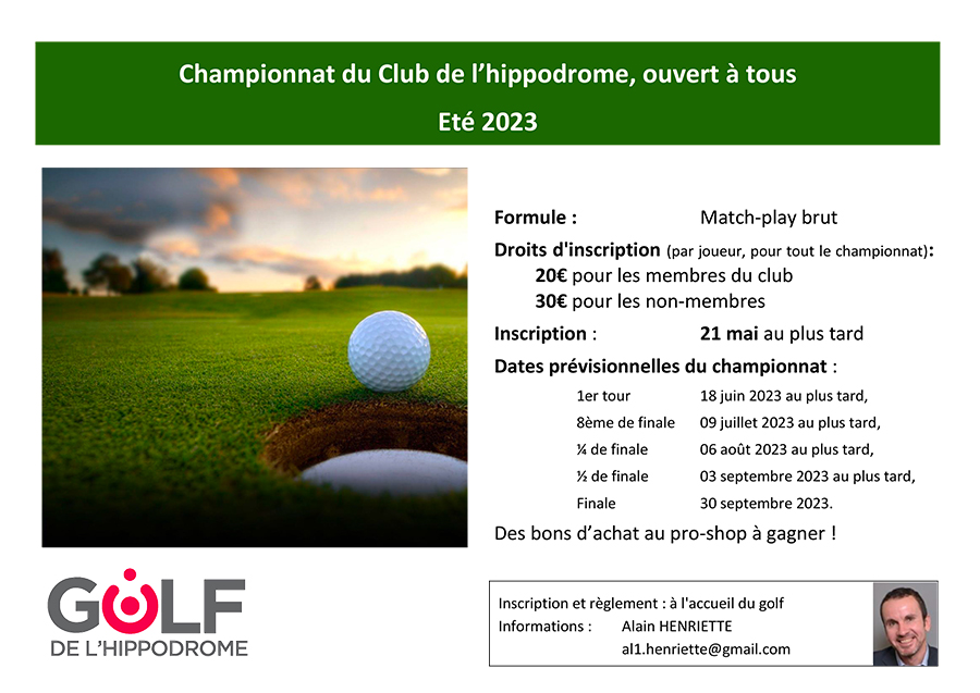 Champ Club Affiche 2023