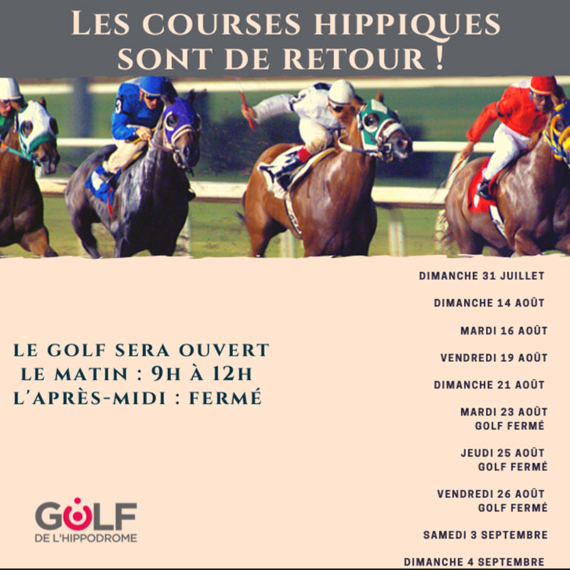 Retour des courses Hippiques